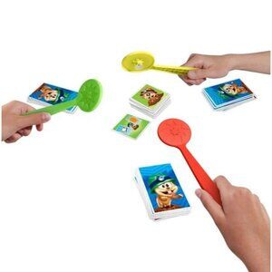 WHAC-A-MOLE Match-A-MOLE Kids Card Matching Game with Mole Smackers 2-3 Players